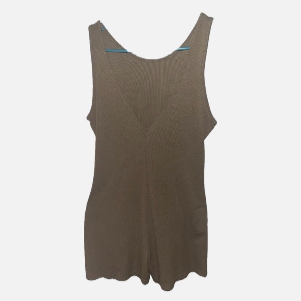 Sleeveless Tan Women's Romper